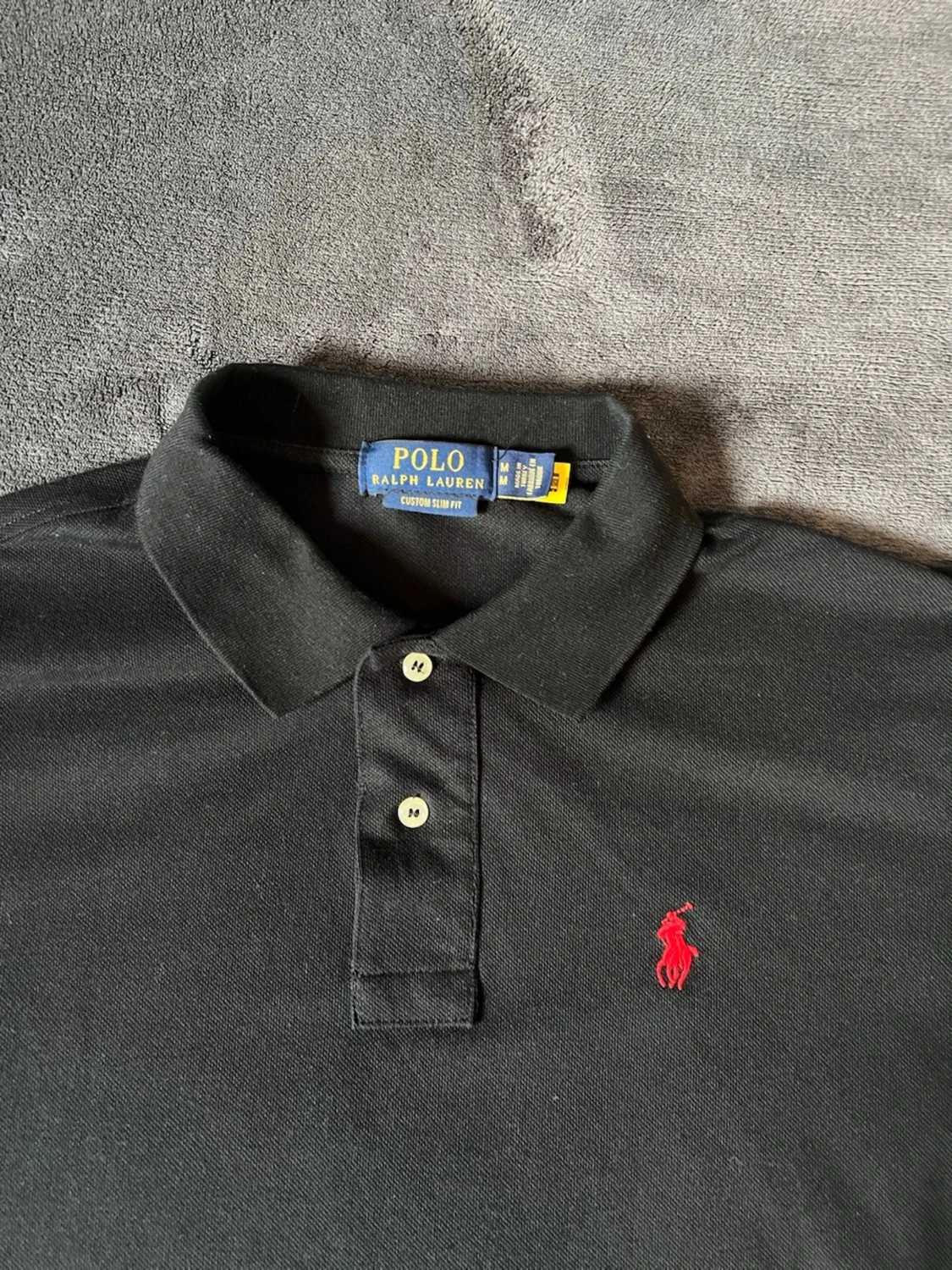 Svart pikétröja från Ralph Lauren - 1