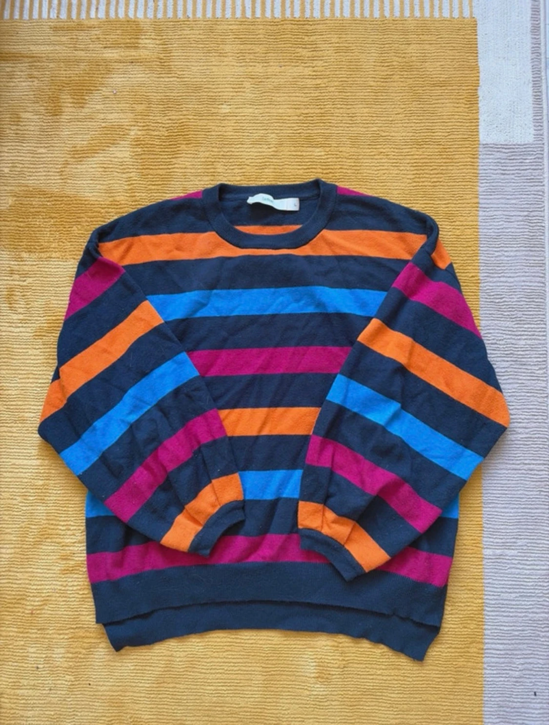 Randig Oversized Tröja