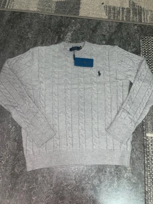 Polo Ralph Lauren Cable Knit Sweater – Light Gray, New with Tags - Polo Ralph Lauren Cable Knit Sweater – Light Gray, New with Tags