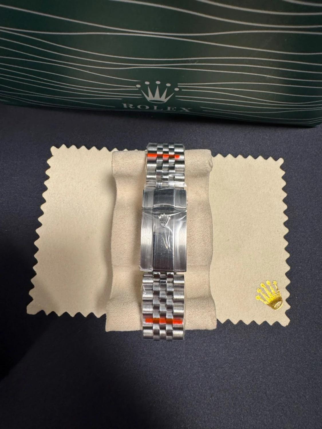Rolx Role Topp Datejust 41mm Emerald Dial / O... - 4