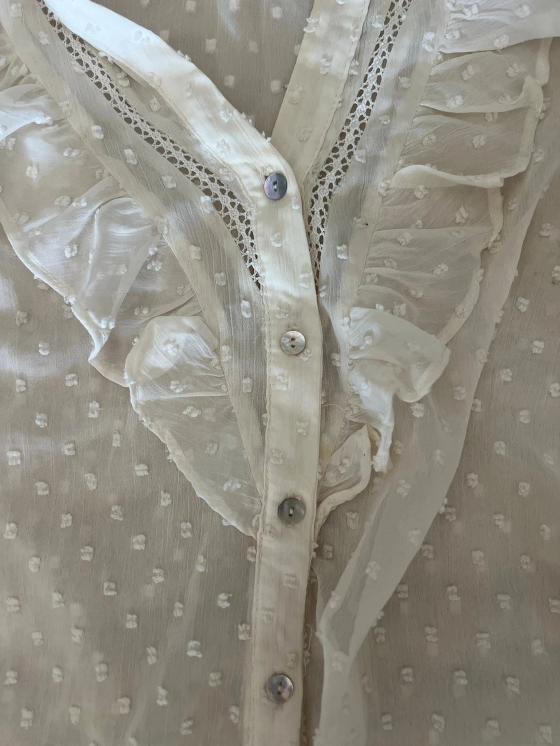 Vit blus - 1