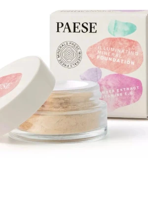 Paese Illuminating Mineral Foundation - Mineral foundation från Paese i en ljus beige nyans.