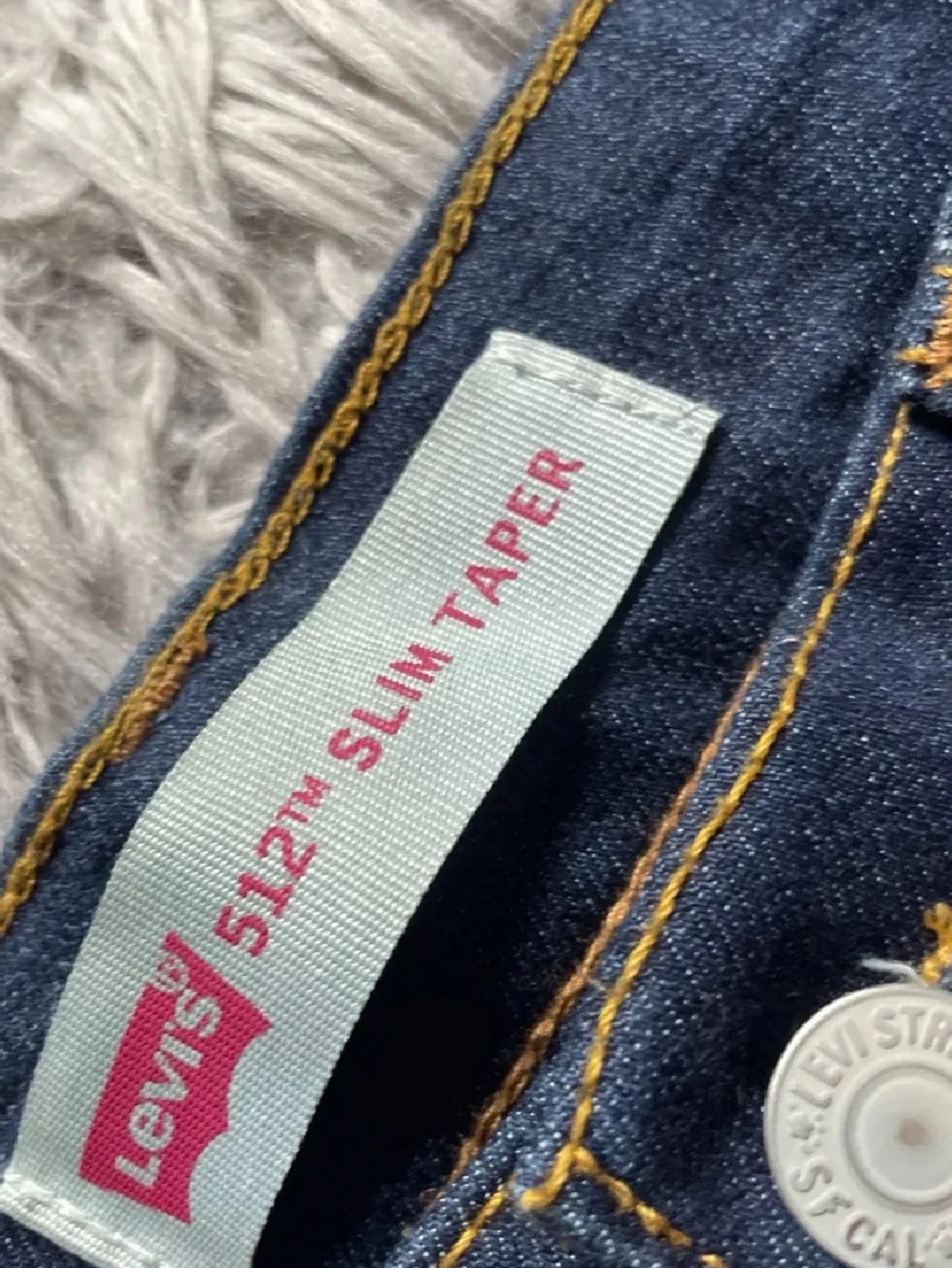 Mörkblå  jeans från Levi's - 2