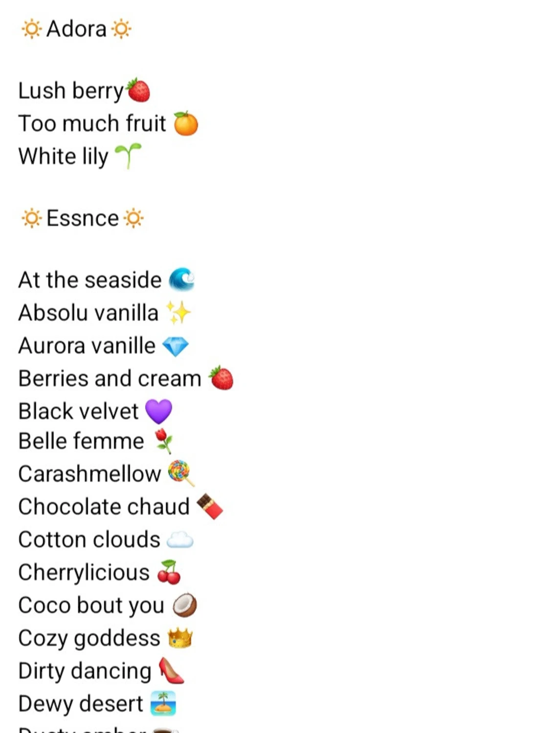 Adora/Essnce splitpaket  - 1