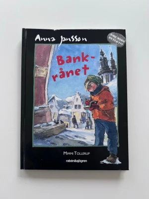 Boken ’Bankrånet’ av Anna Jansson - Oläst exemplar av Anna Janssons Bankrånet (Emil Wern-serien). Signerad av författaren. Mycket fint skick. 