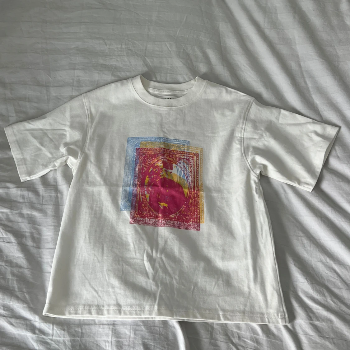 Vit t-shirt från Maison Margiela