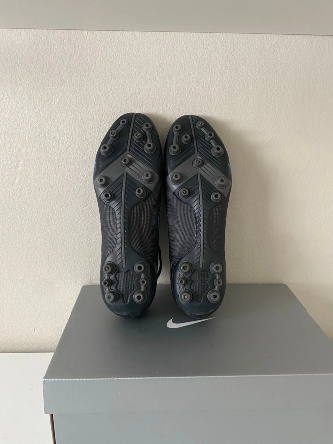 Nike Mercurial svart/blå fotbollsskor Elite  - 2