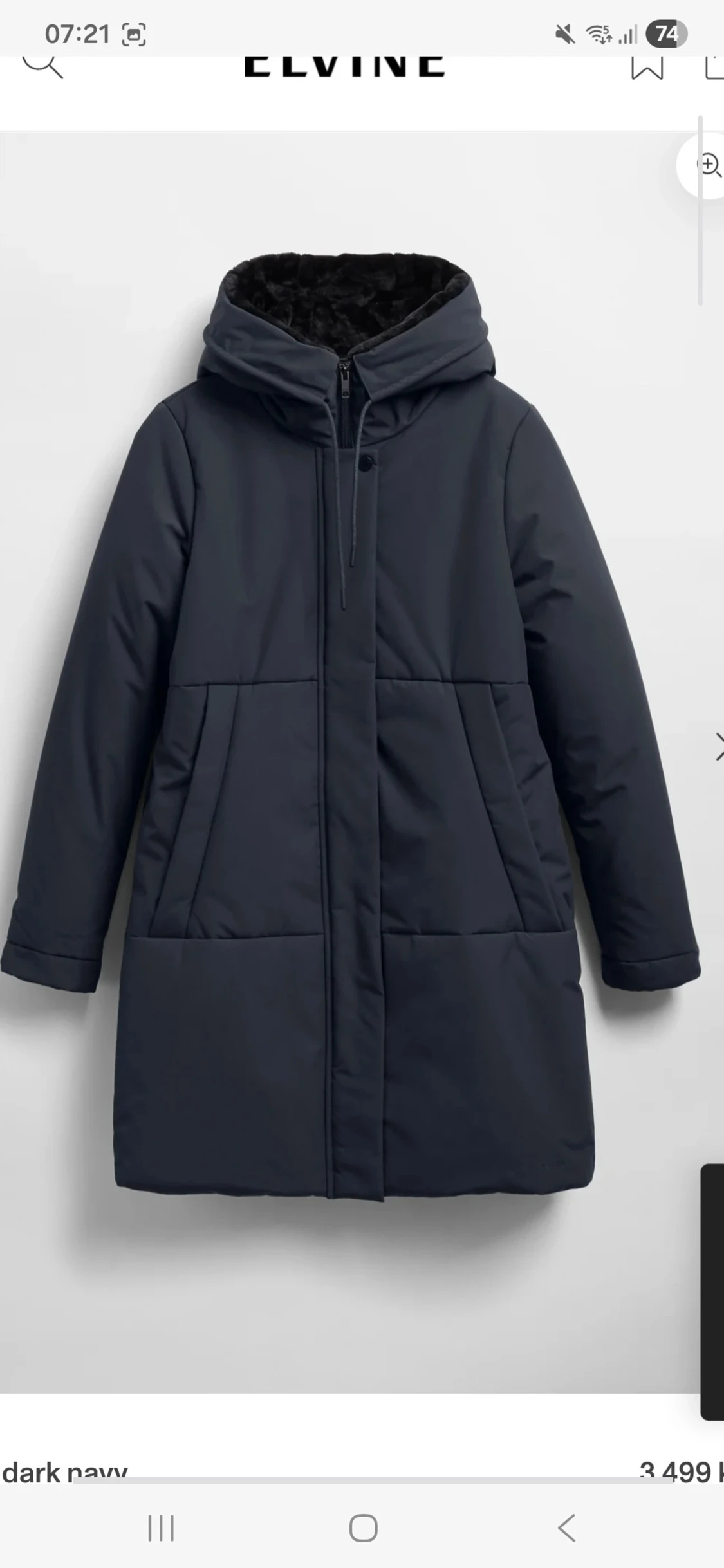 Elvine vinterjacka stl S - 3