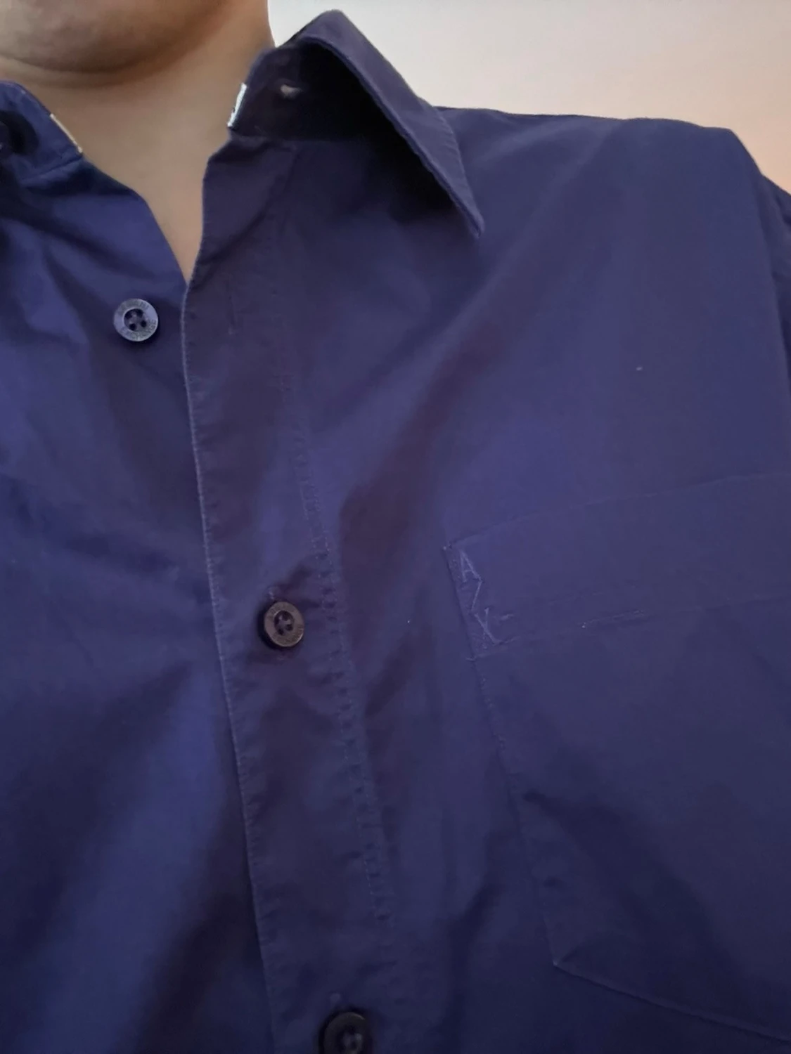 Mörkblå skjorta från Armani Exchange - 1