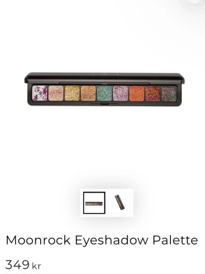 Ögonskuggspalett - Helt ny Moonrock Eyeshadow Palette från mili cosmetics, fick i present men kommer inte till användning av mig
