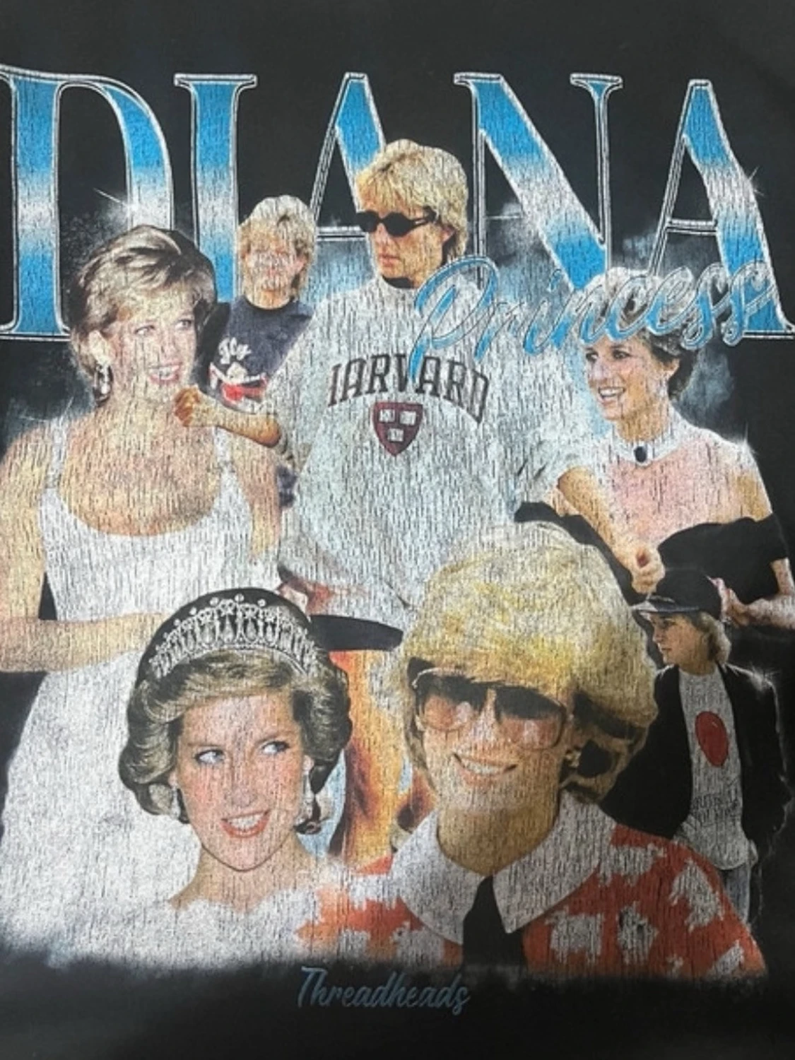 Prinsessan Diana prinsessa 👸🏻👑 sweater Stl M  - 4