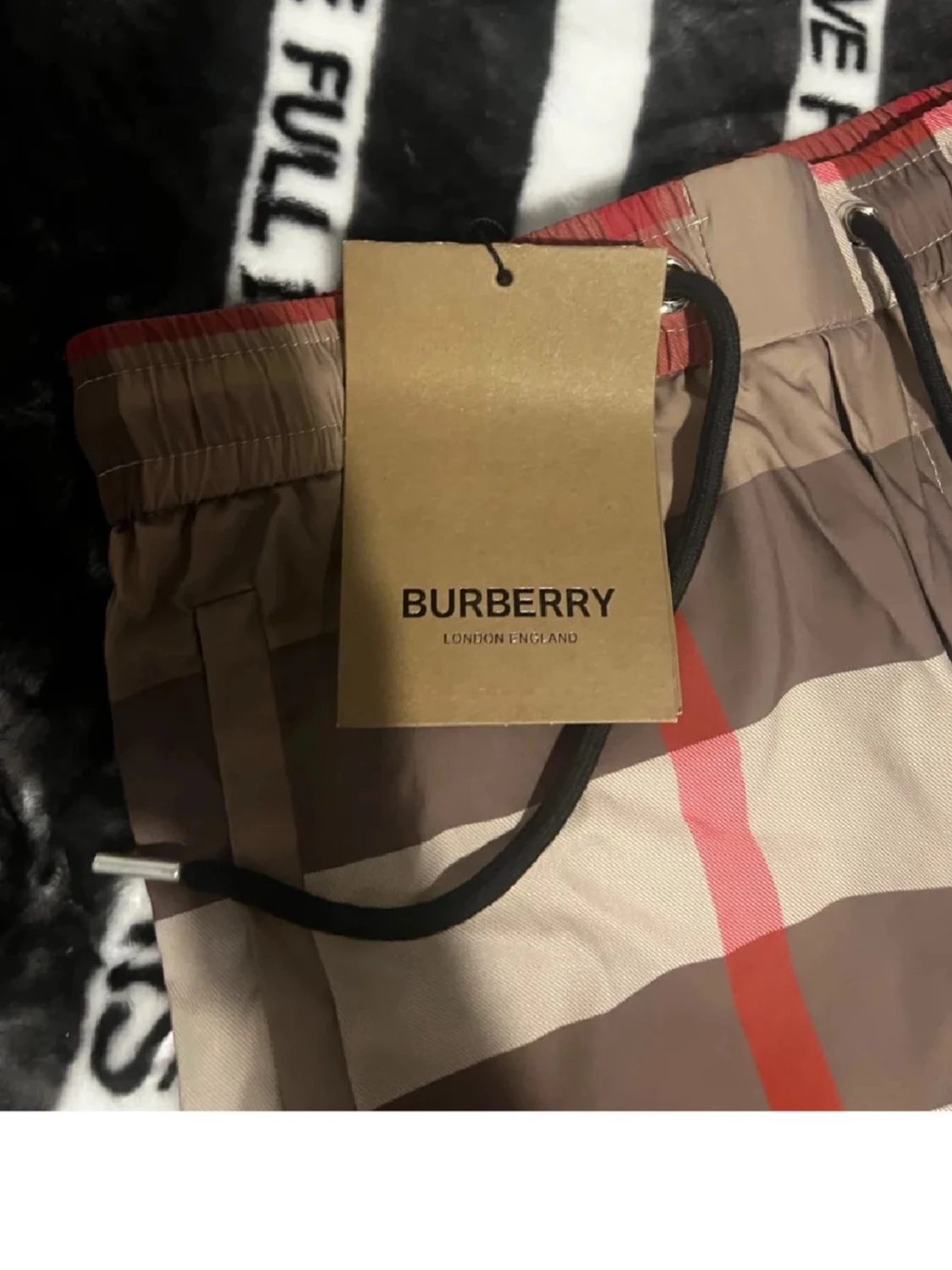Rutig shorts från Burberry - 2