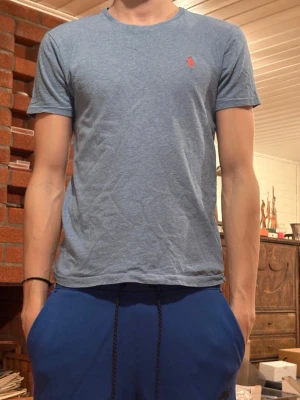 Blå t-shirt från Ralph Lauren - Säljer min blåa Ralph Lauren T-shirt för den inte används längre. Använd väldigt lite och skicket är som nytt. Hör av er vid funderingar. 