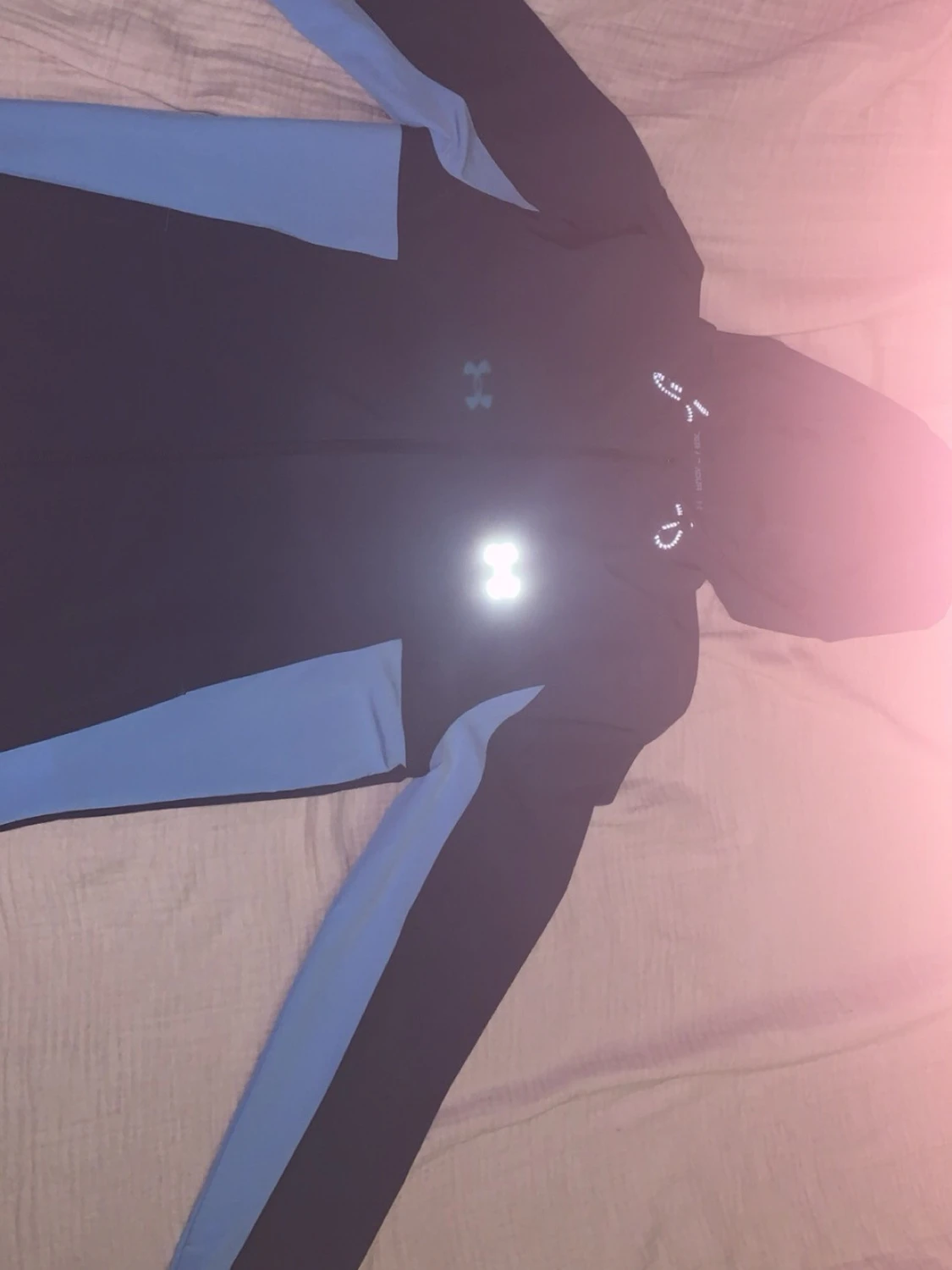 Mörk och ljusblå vindjacka från Under Armour
