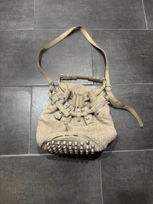 Alexander Wang Diego beige bucket bag - Alexander Wang Diego beige bucket bag in very good condition.  Only minor scuffs from general wear. Some of the lining is visible at the bottom, shown in the photos.