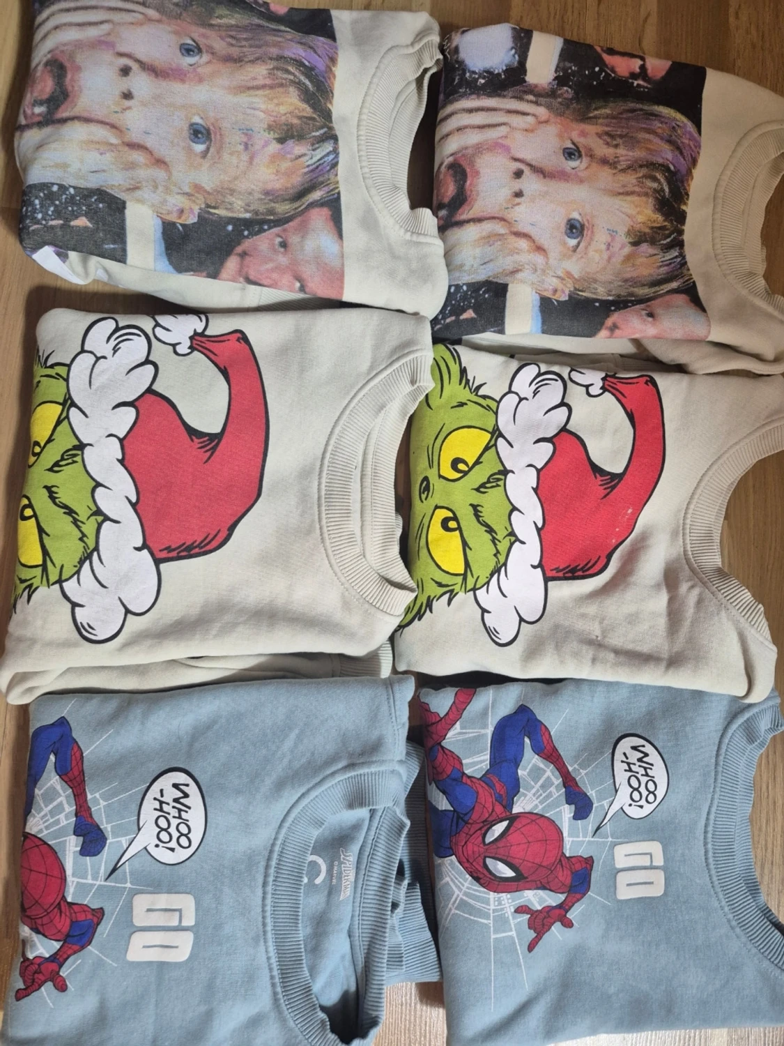 Barn Blå Spiderman sweatshirt stl 134 - 1