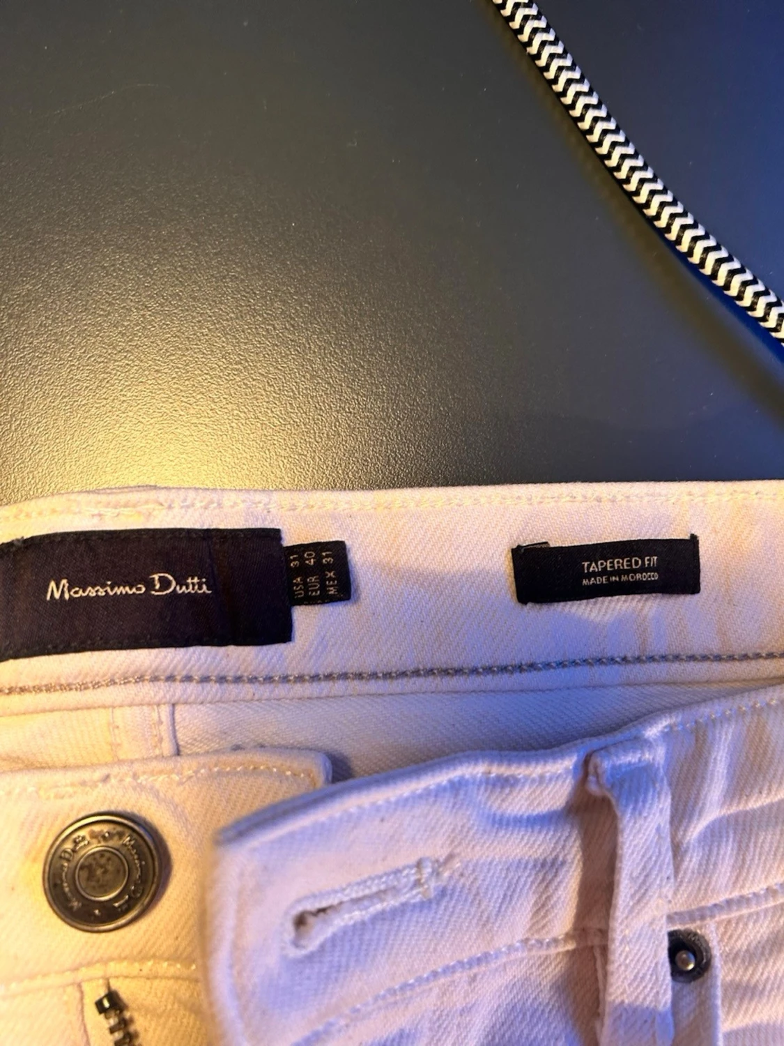 Beiga jeans från Massimo Dutti - 1