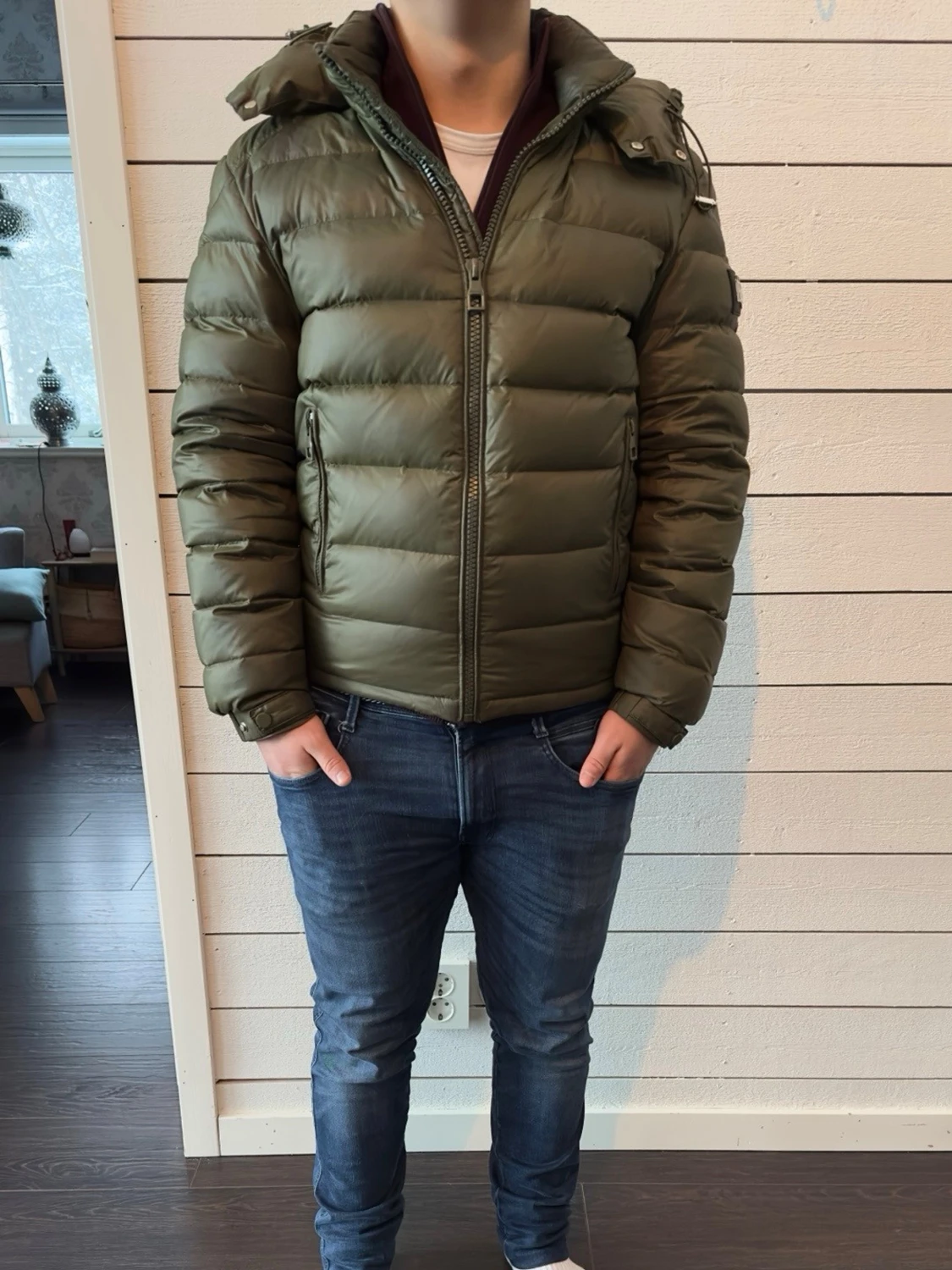 Olivgrön Bvaldi jacka