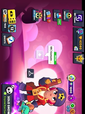 Brawl Stars spelkonto 2020 - Säljer ett Brawl Stars spelkonto med Colt-karaktären och flera skins. Kontot har över 43 000 troféer, många upplåsta titlar och maxade karaktärer. Färgstark och tecknad grafik, digitalt spel till mobilen. Perfekt för dig som vill ta din Brawl Stars-upplevelse till nästa nivå.