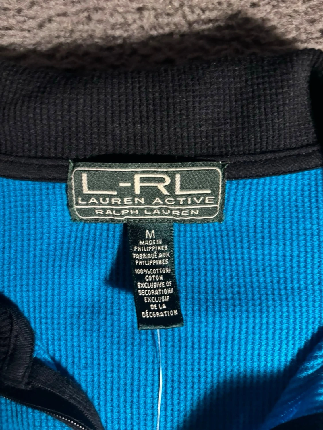 Blå halvzip från Lauren Ralph Lauren - 1