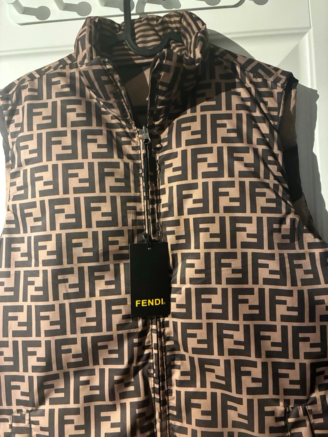 Fendi väst brun  - 2