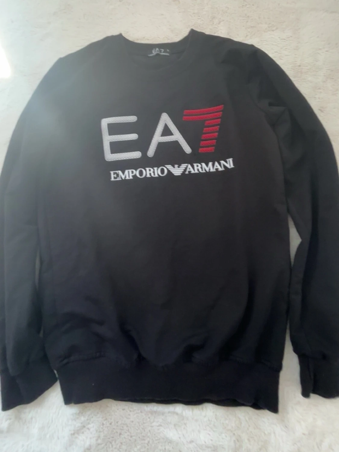 Svart sweatshirt från Emporio Armani