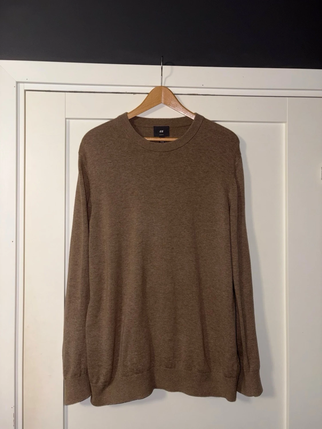 Brun tröja från H&M Slim Fit