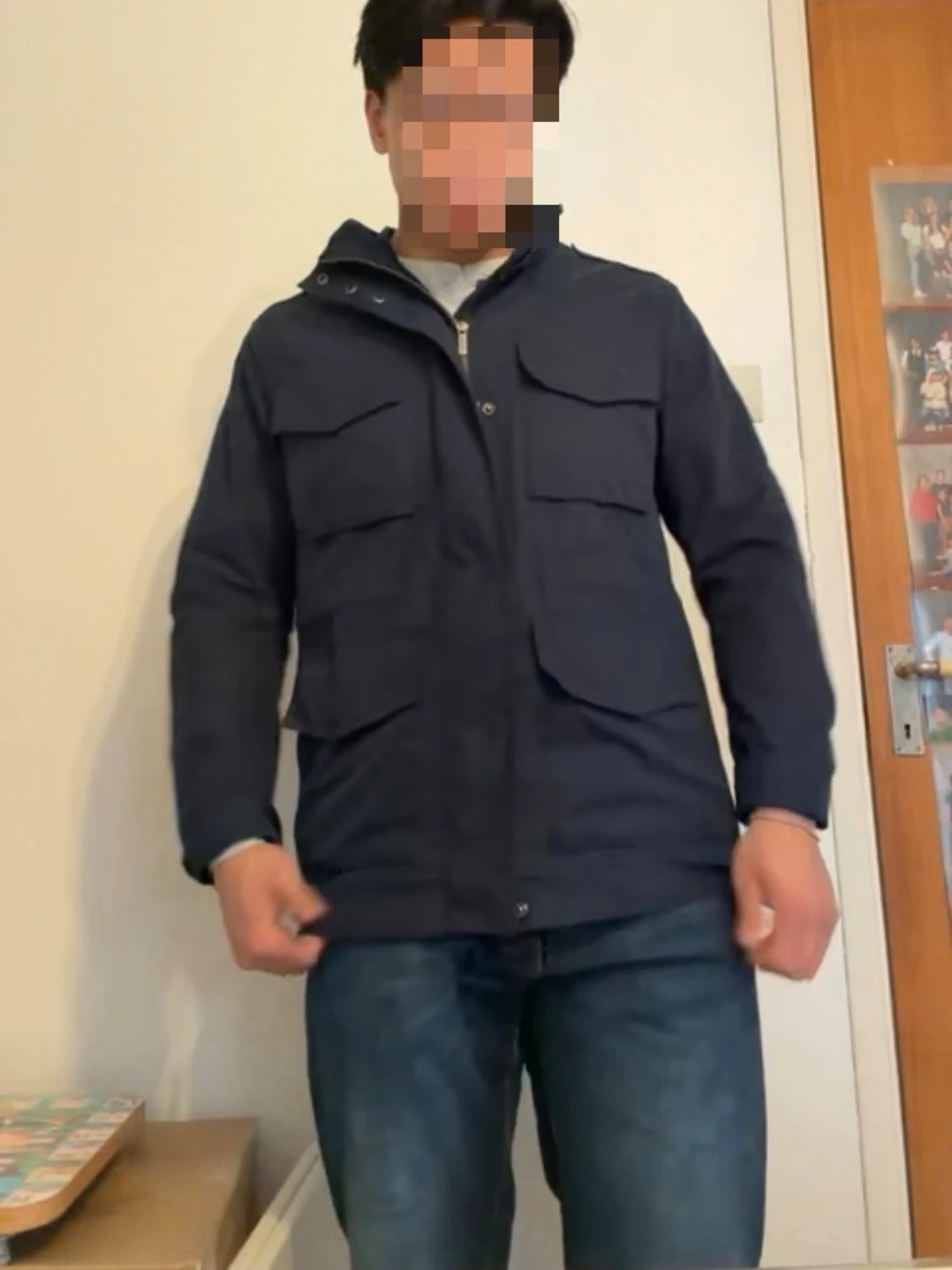 Mörkblå vindjacka från Strömberg - 3