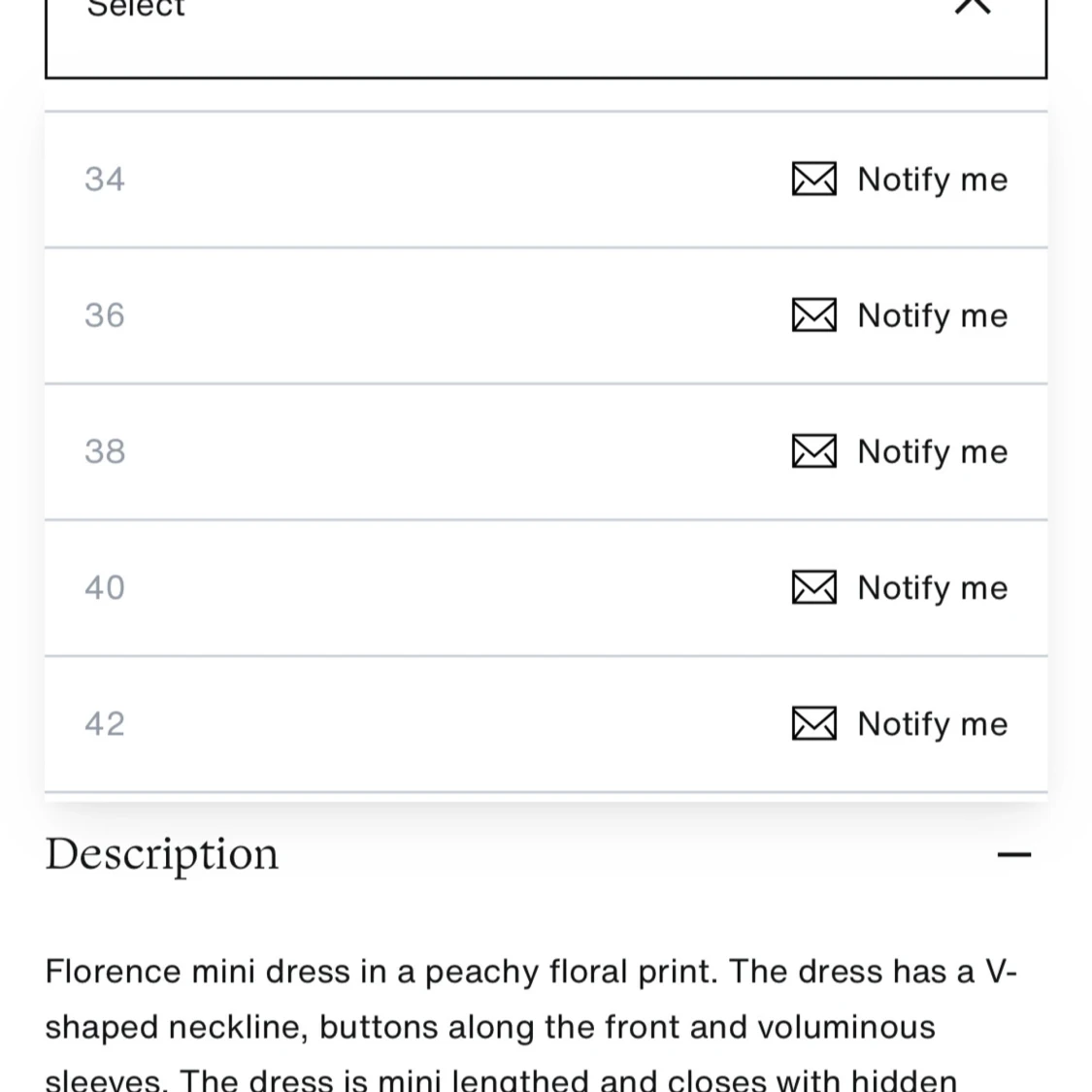 Adoore klänning - 1