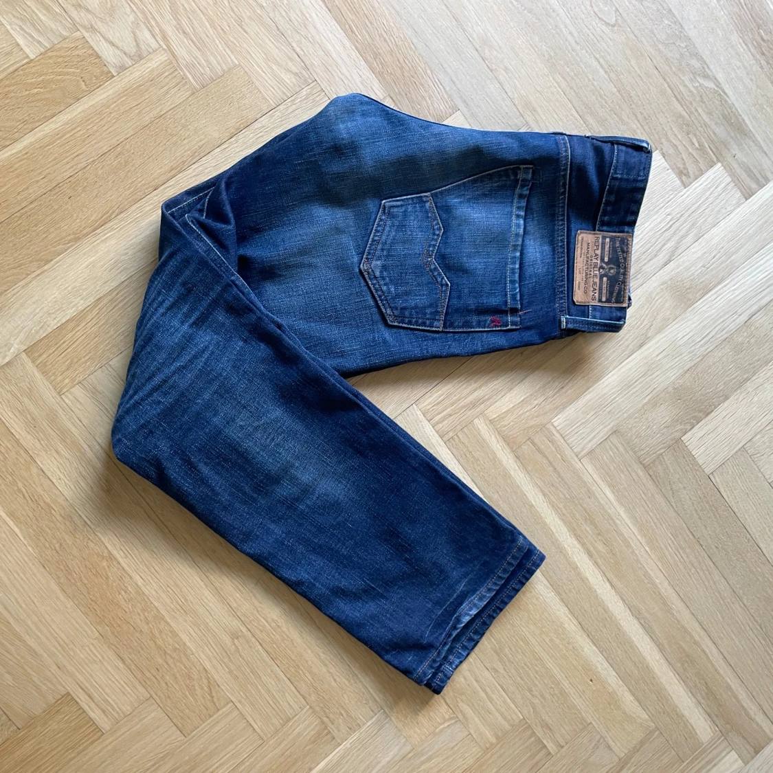 Blå Replay jeansbyxor herr - 1