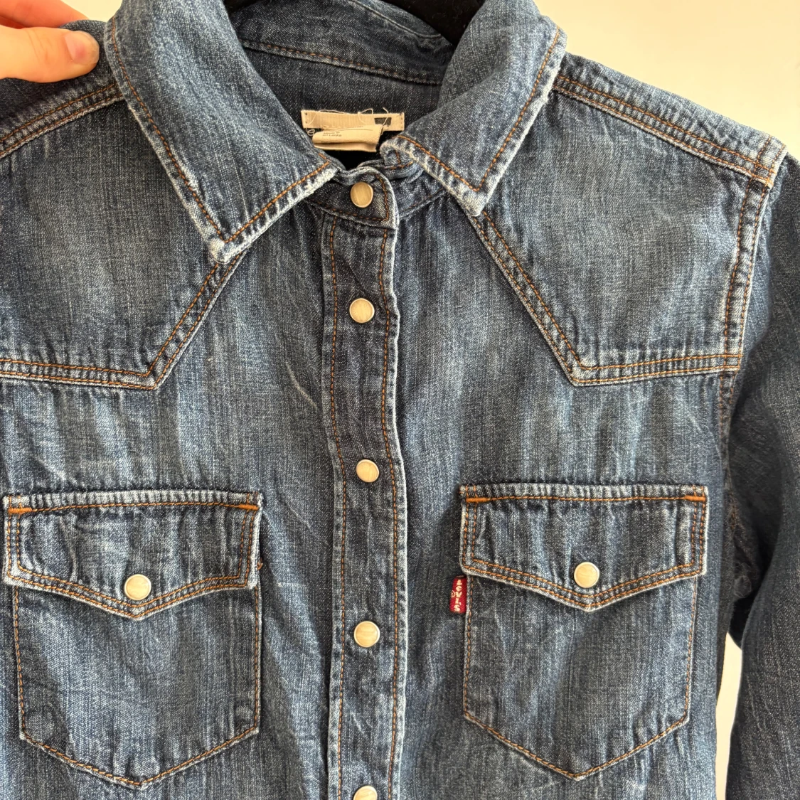 Levi's jeansskjorta med tryckknappar - 1