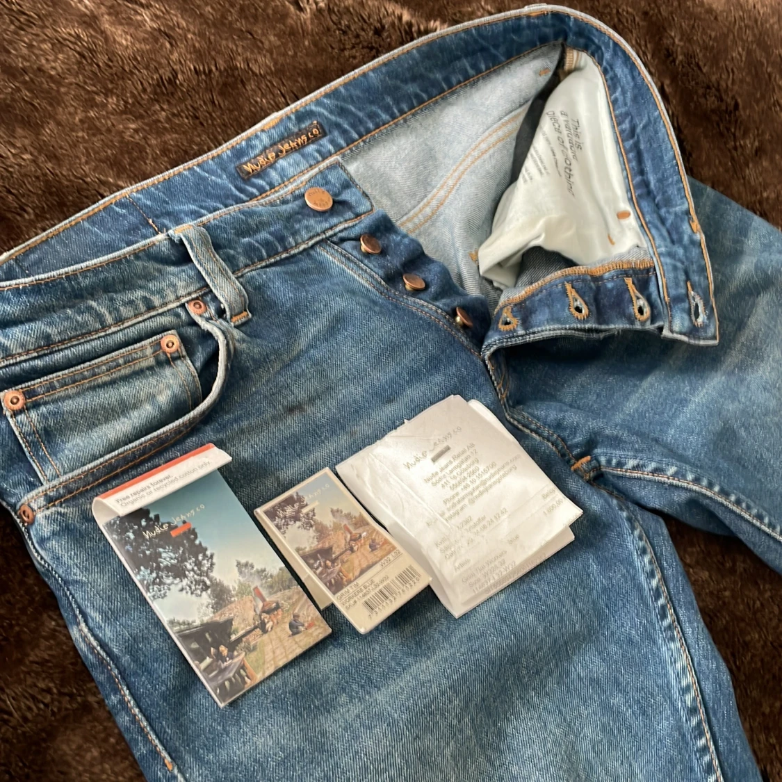 Blå jeans från Nudie Jeans - 3