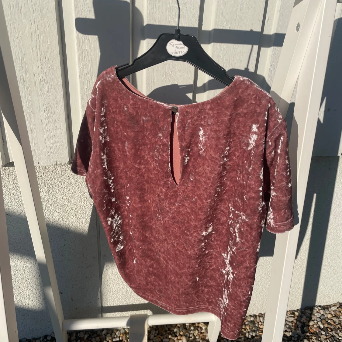 Rosa sammetsblus från Dry Lake XS - 2
