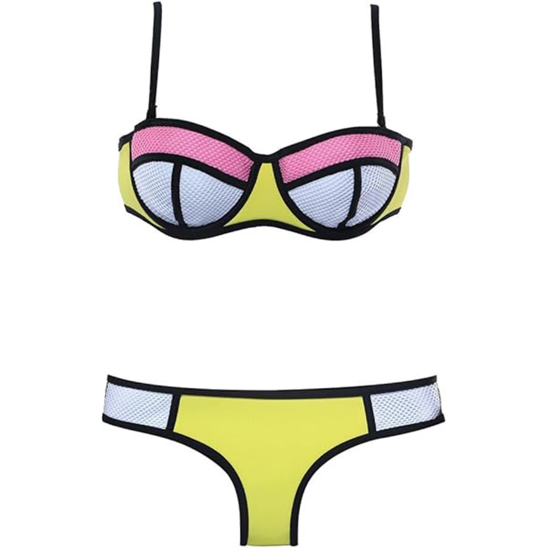 Färgglad bikini - 1