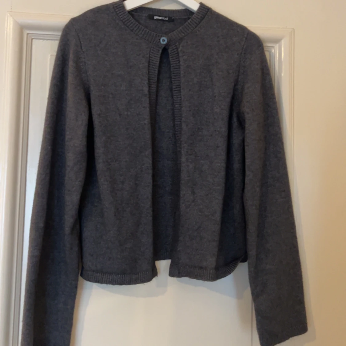 Mörkgrå kofta - Gina  - 1