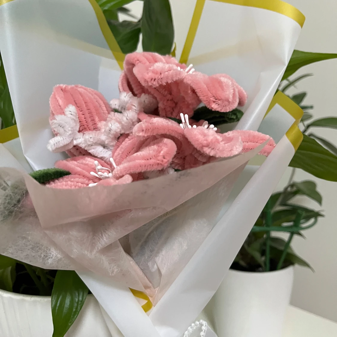 Rosa blombukett  - 1