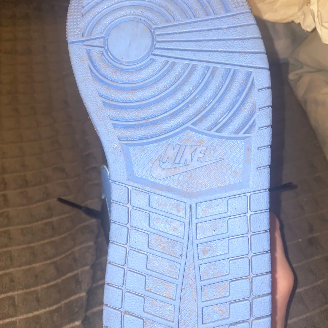 Nike Air Jordan 1 Low svart/blå - 1