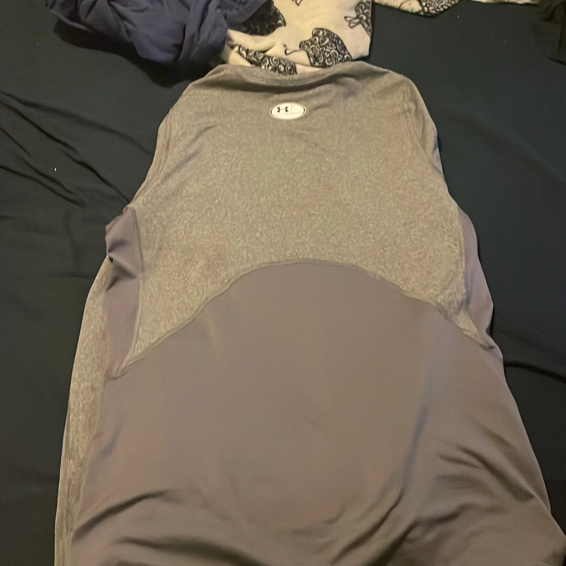 Grå långärmad träningströja Under Armour - 1