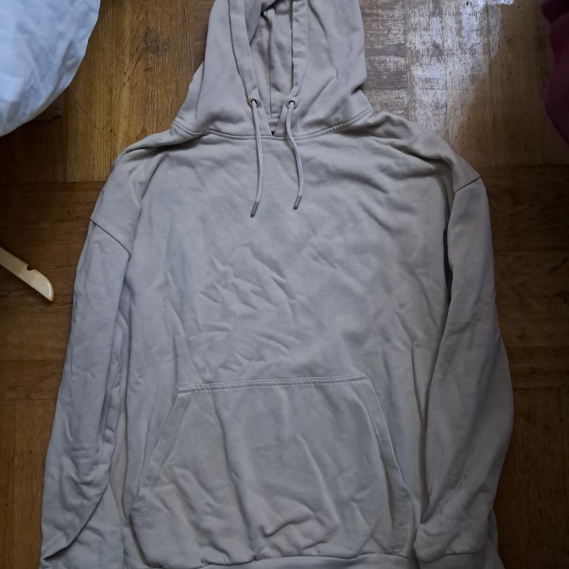 Beige hoodie