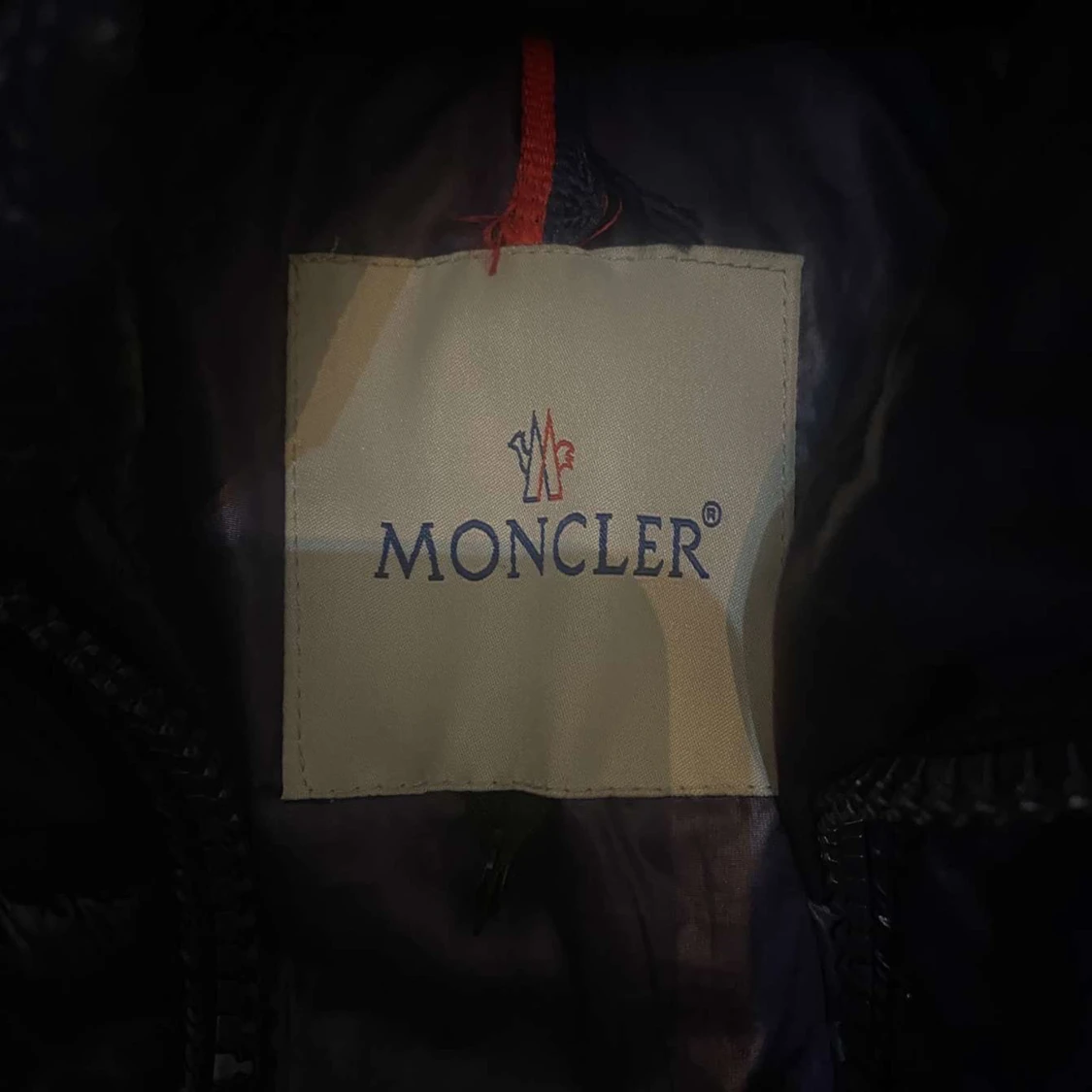 Mörkblå Moncler maya - 1