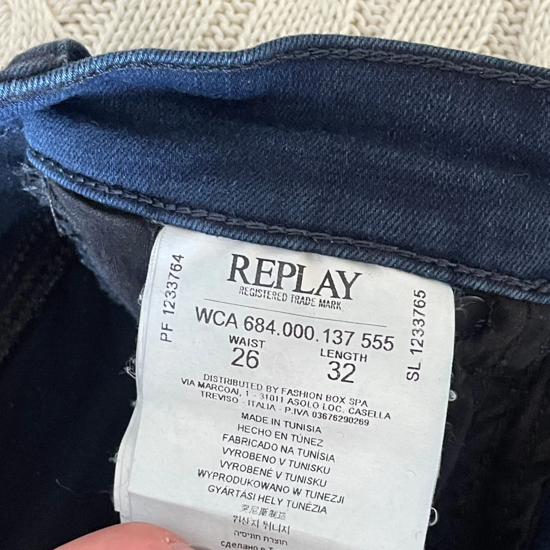 Lågmidjade bootcut jeans, replay!  - 4