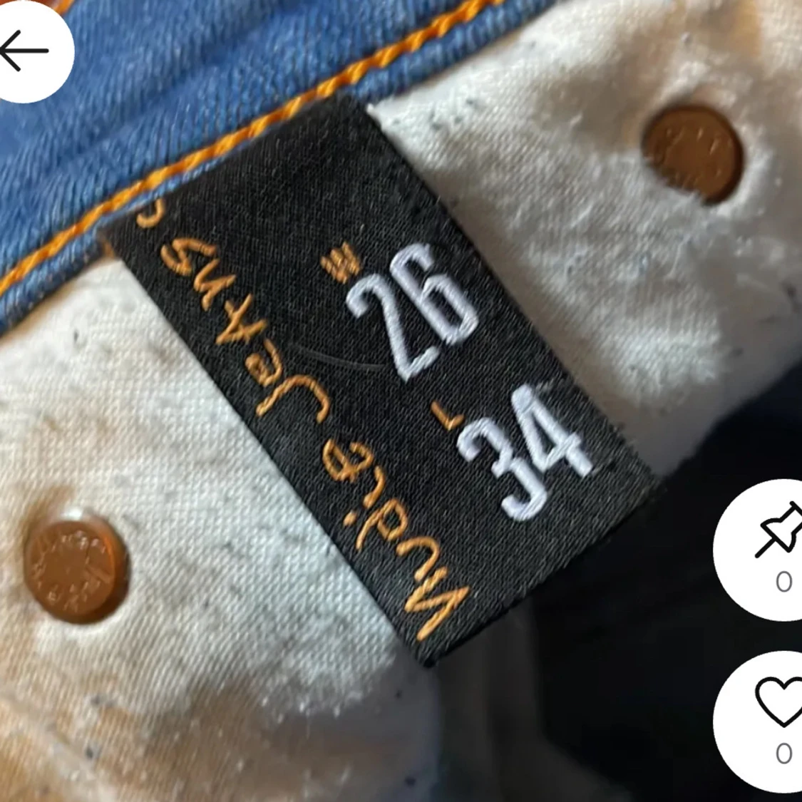 Blå jeans från Nudie Jeans - 3