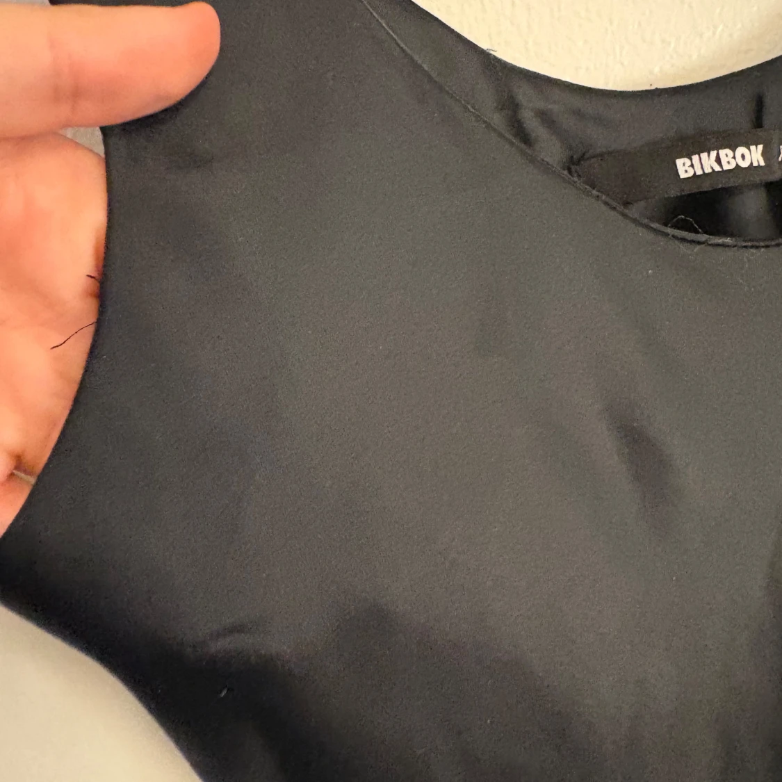 Svart långklänning från BikBok - 1