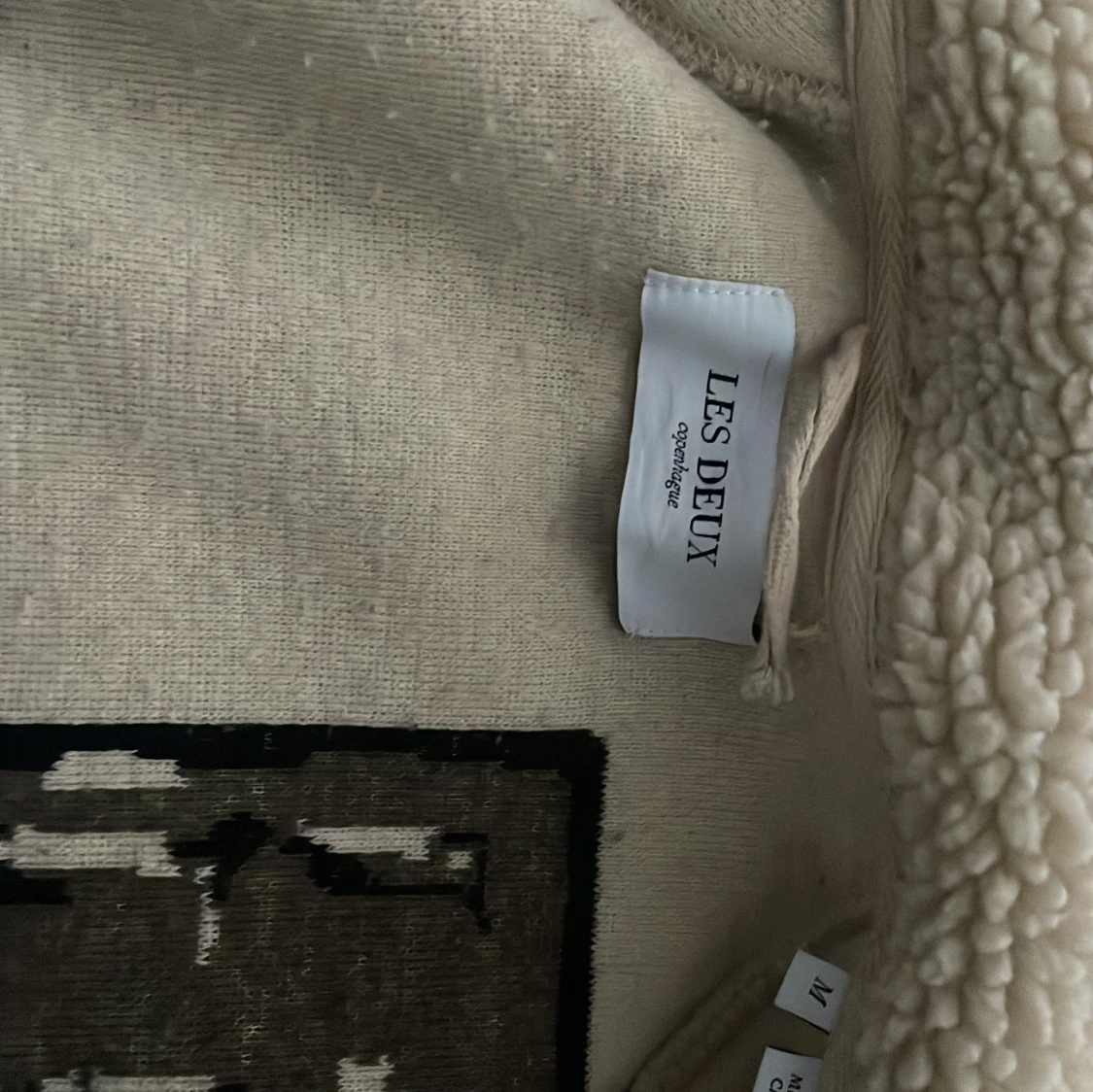 Beige fleecejacka från Les Deux - 2