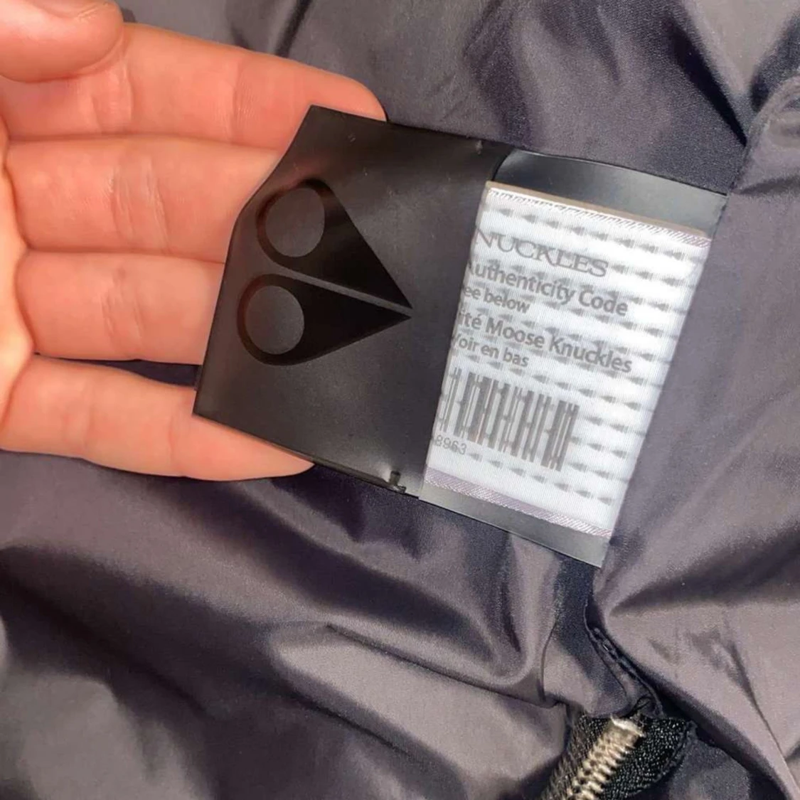 Svart Moose Knuckles jacka - 3