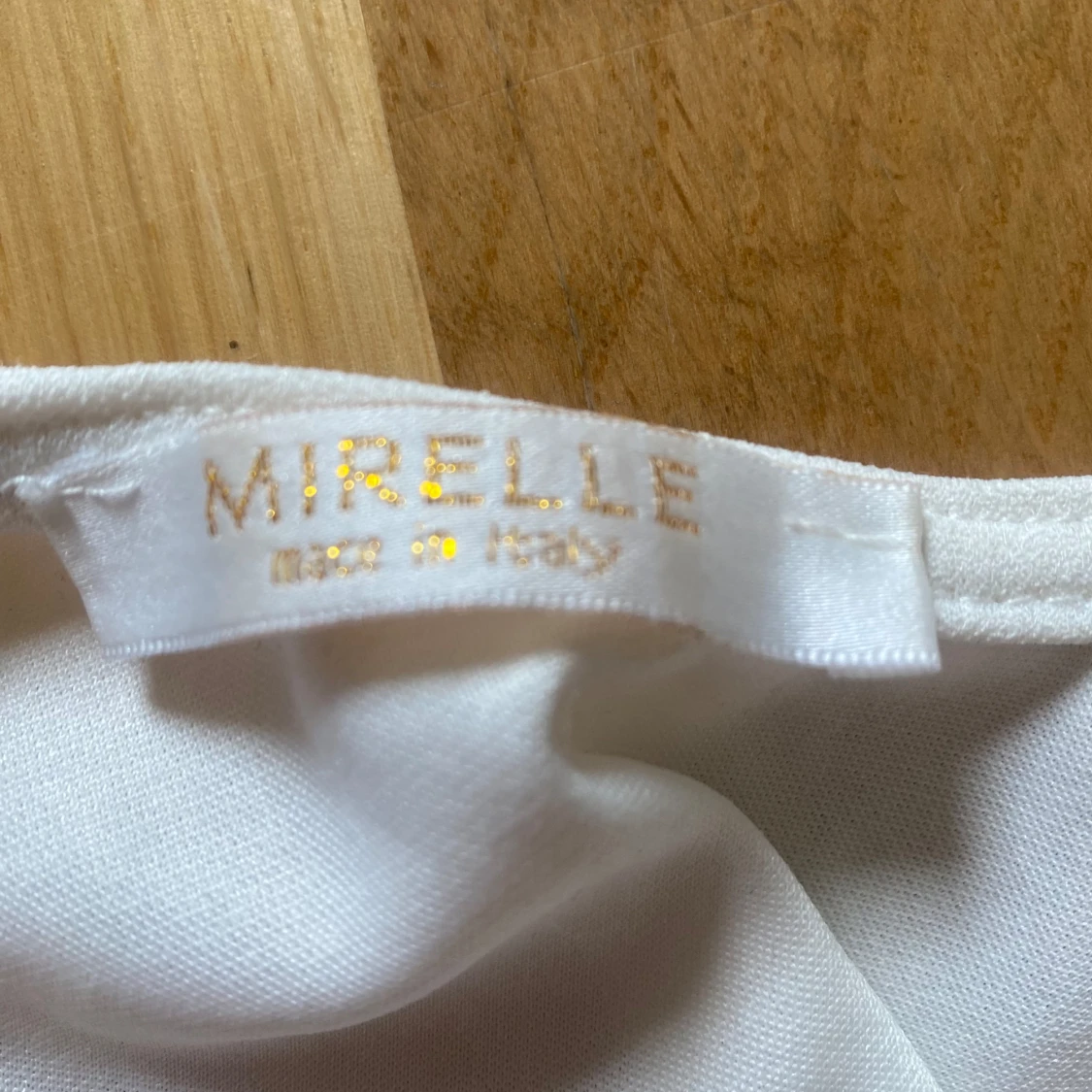 Vit långärmad topp från Mirelle - 2