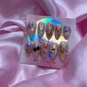Cutey (XS);Medium Almond - XS: 14 mm, 11 mm, 11,5 mm, 10 mm, 8 mm 