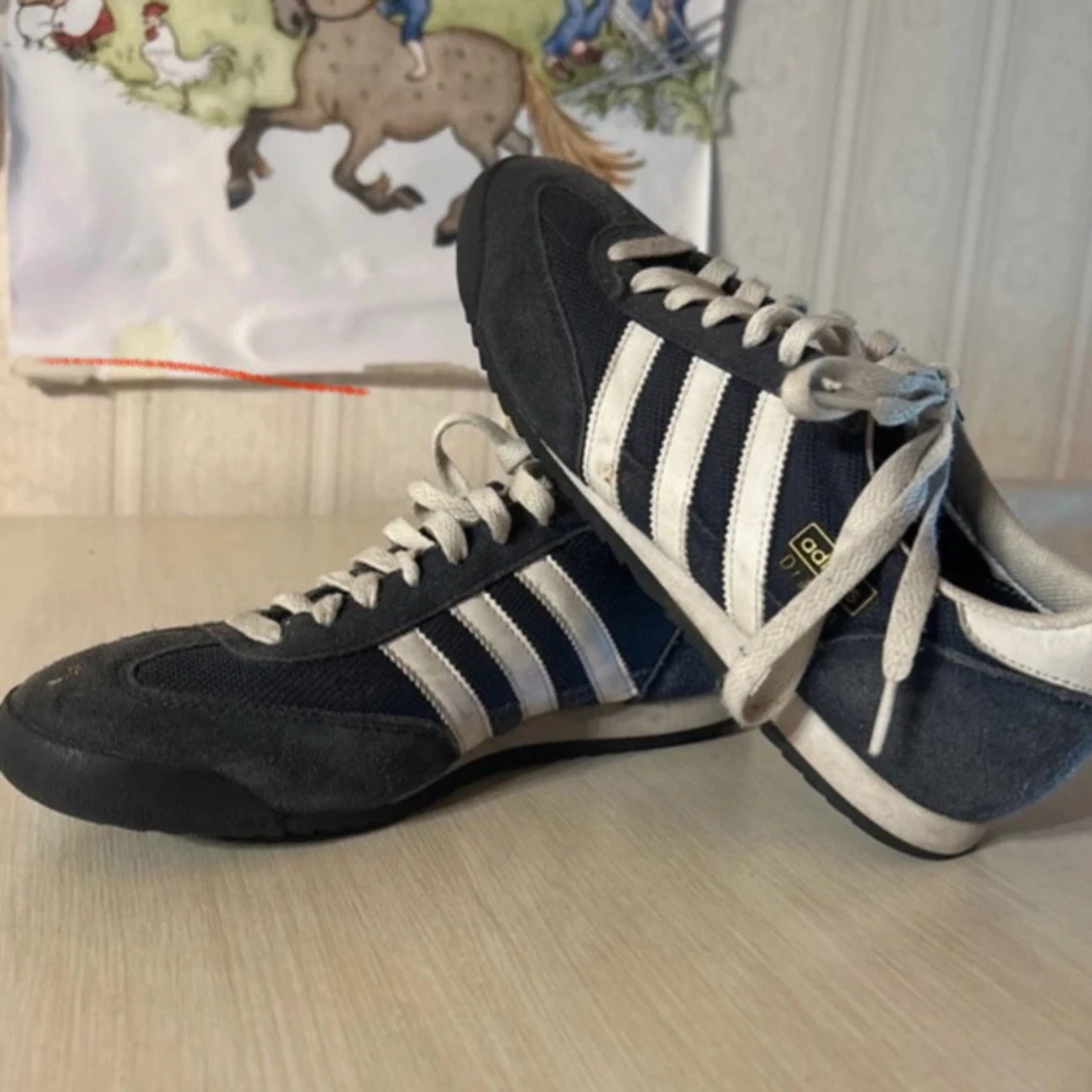 Adidas Originals Orion sneakers blå/vit