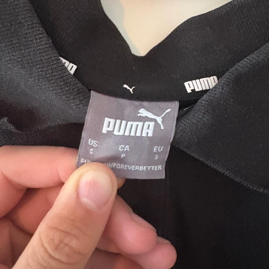 Svart pikétröja från Puma - 1