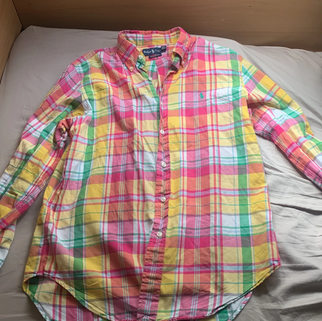 Färgglad rutig skjorta Ralph Lauren 